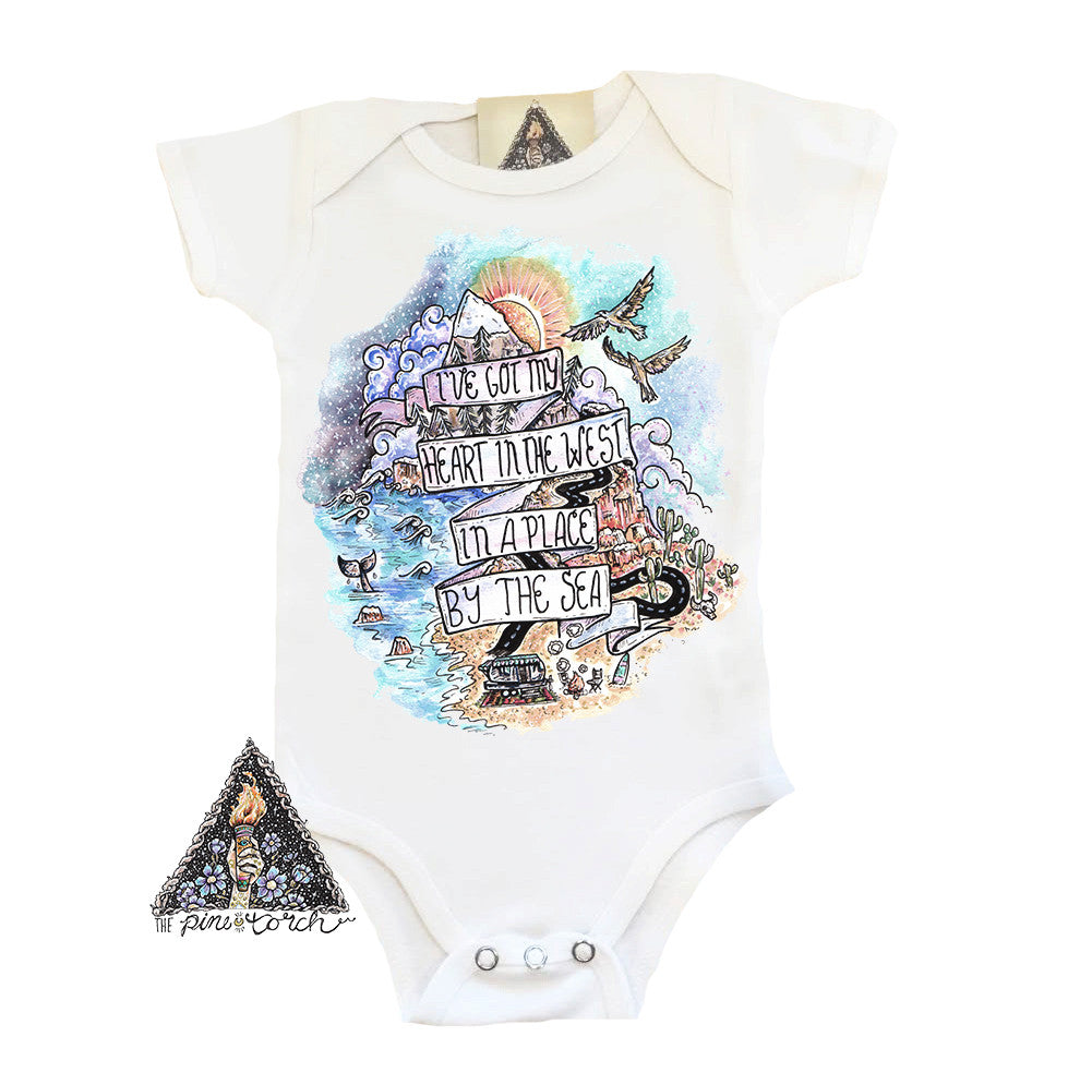« HEART IN THE WEST » BODYSUIT