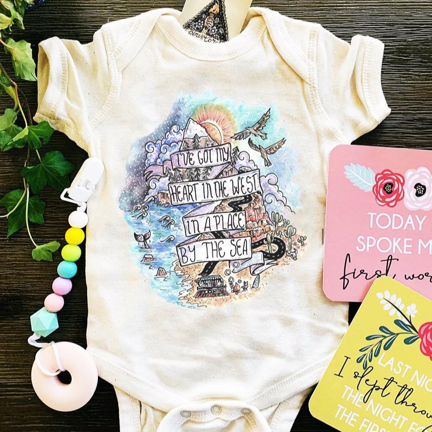 « HEART IN THE WEST » BODYSUIT