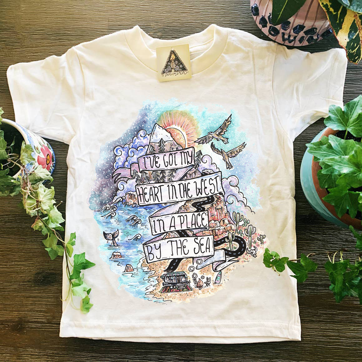 « HEART IN THE WEST » KID'S TEE