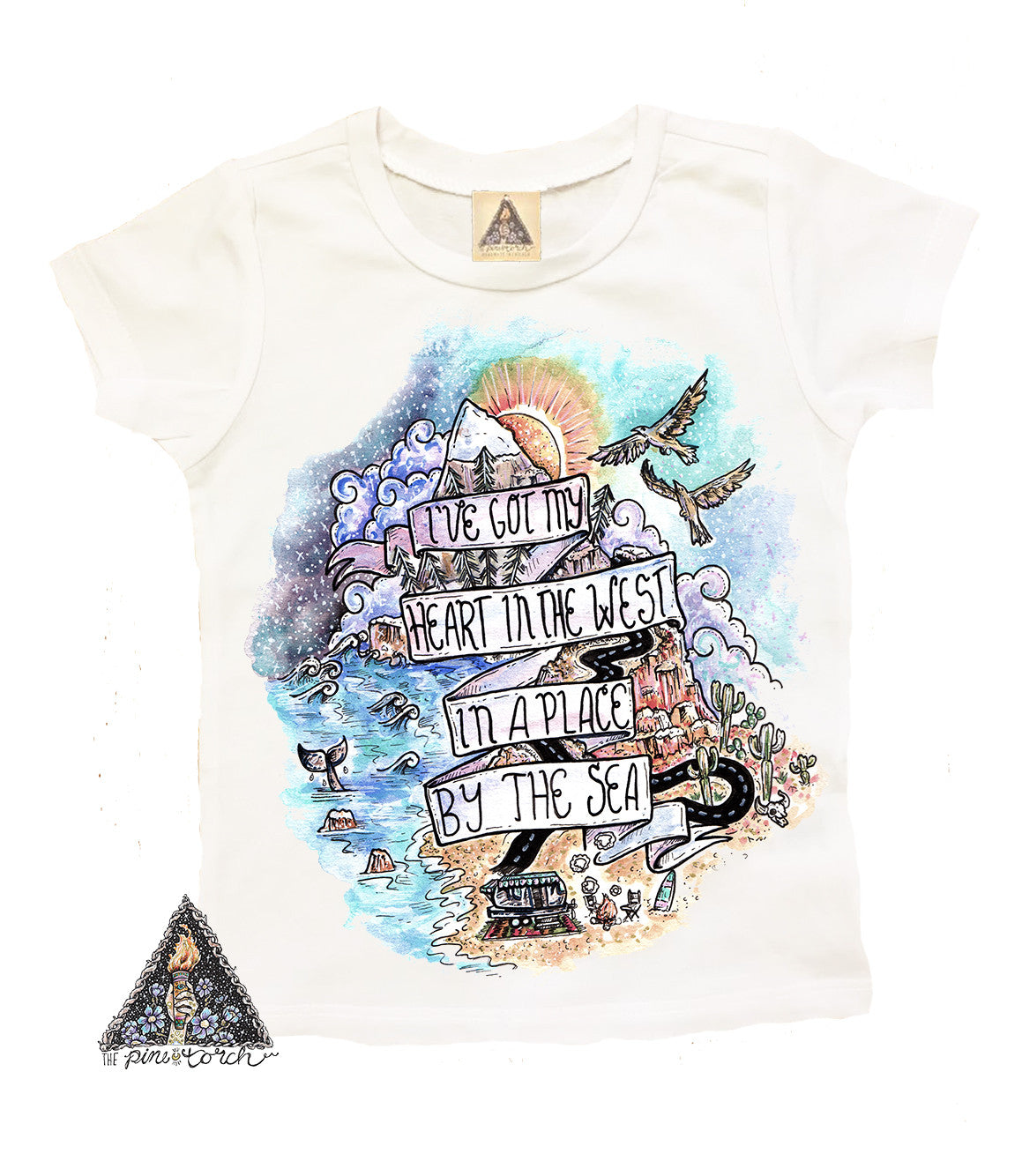 « HEART IN THE WEST » KID'S TEE