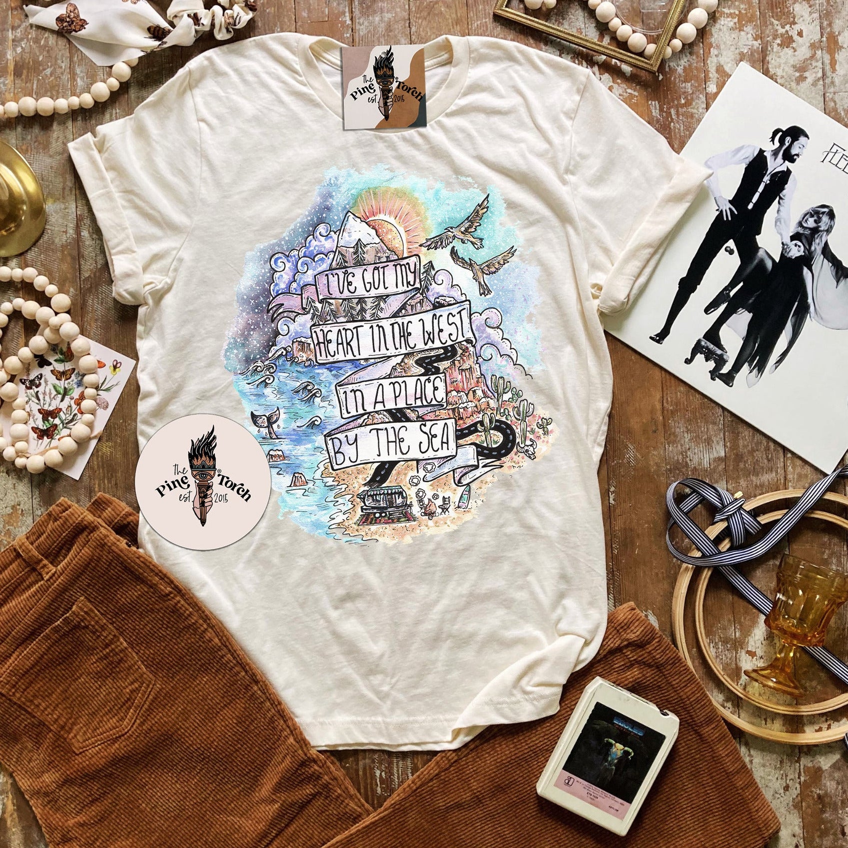 HEART IN THE WEST // UNISEX TEE