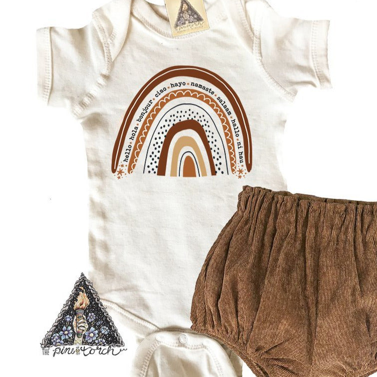 « HELLO RAINBOW » BODYSUIT
