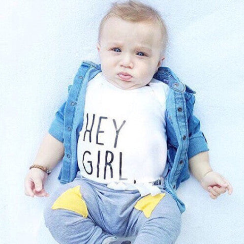 « HEY GIRL, » KID'S TEE