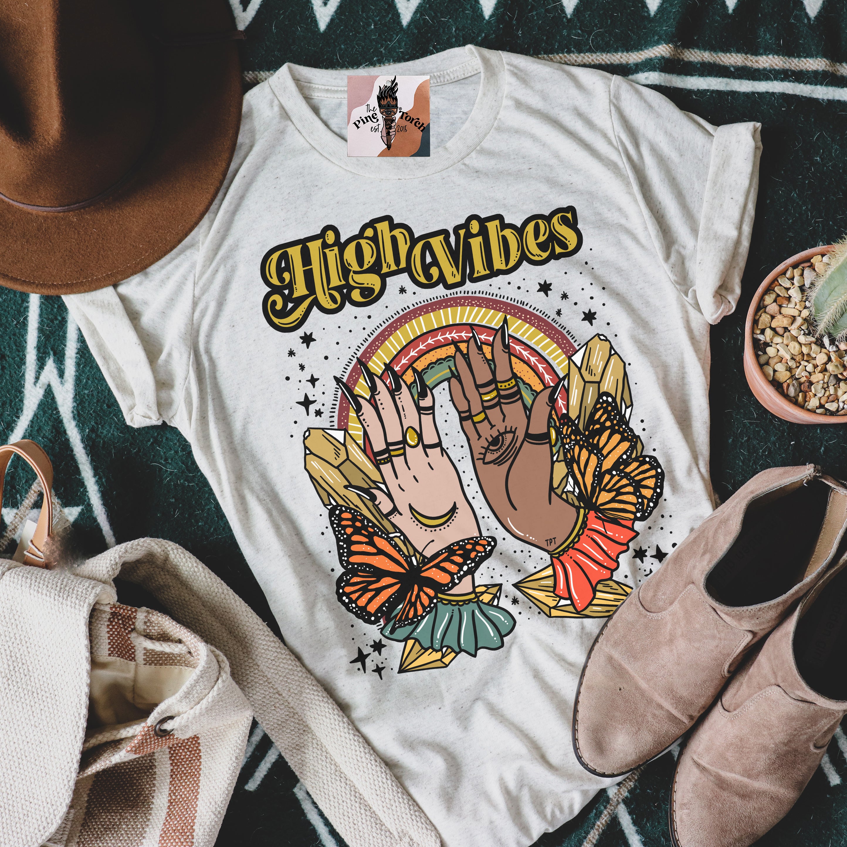 « HIGH VIBES » UNISEX TEE