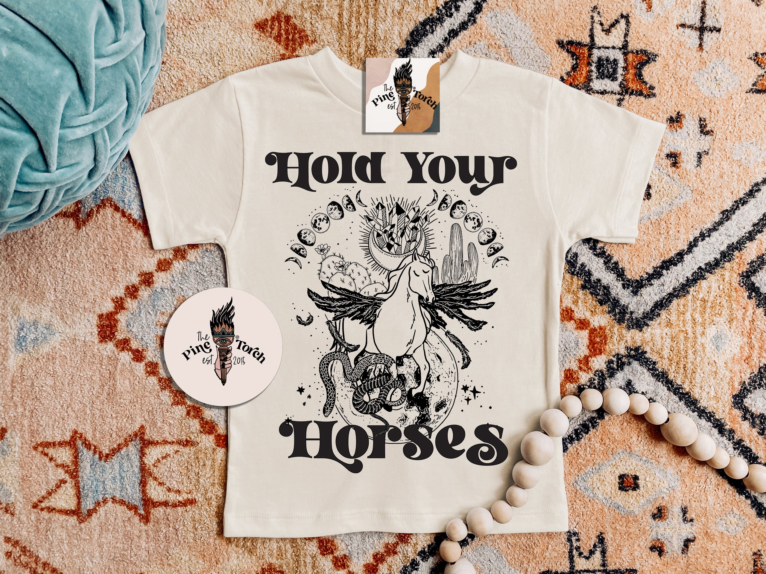 « HOLD YOUR HORSES » KID'S TEE