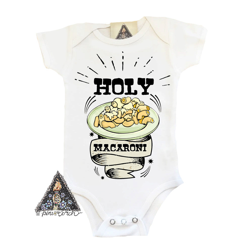 « HOLY MACARONI » BODYSUIT