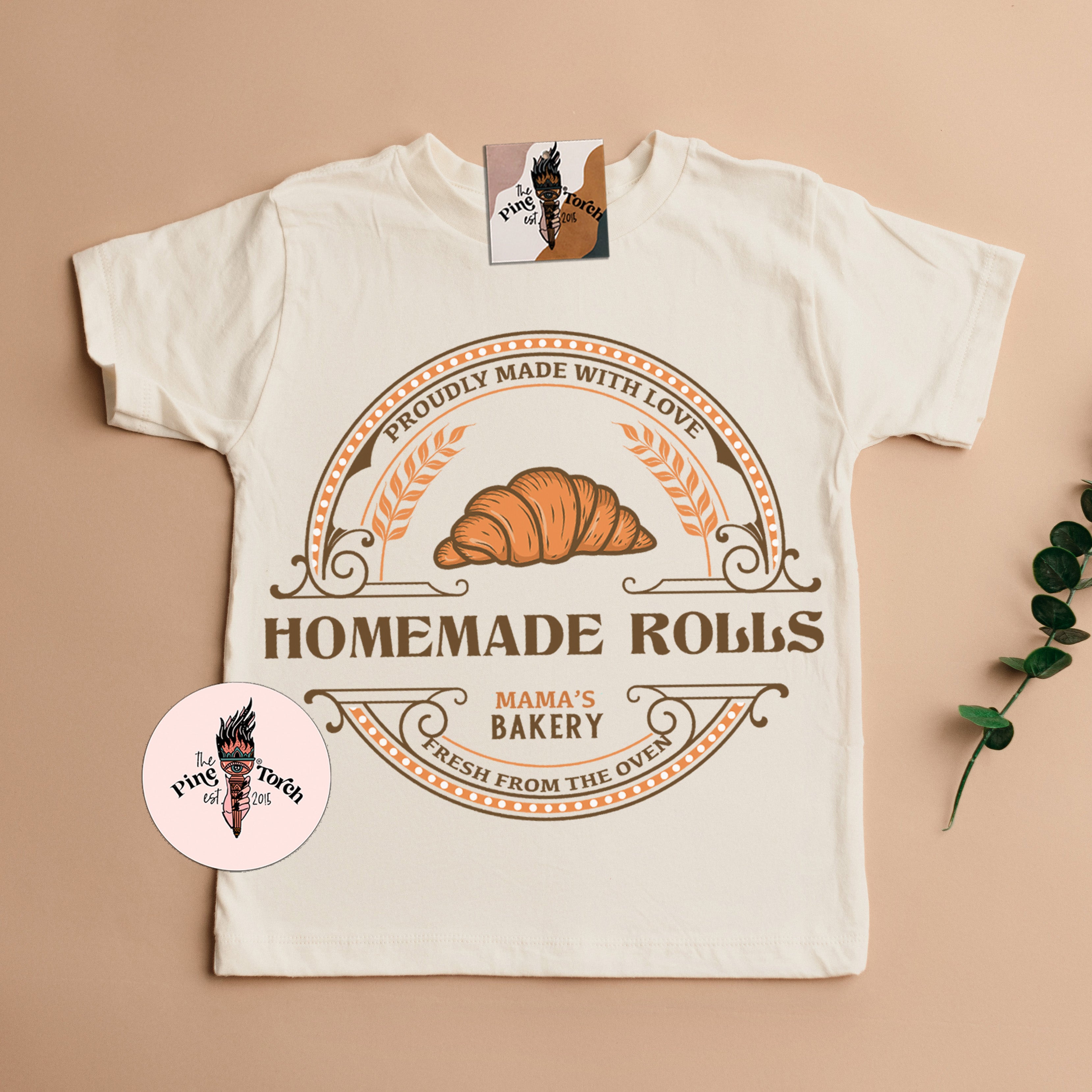 « HOMEMADE ROLLS » KID'S TEE