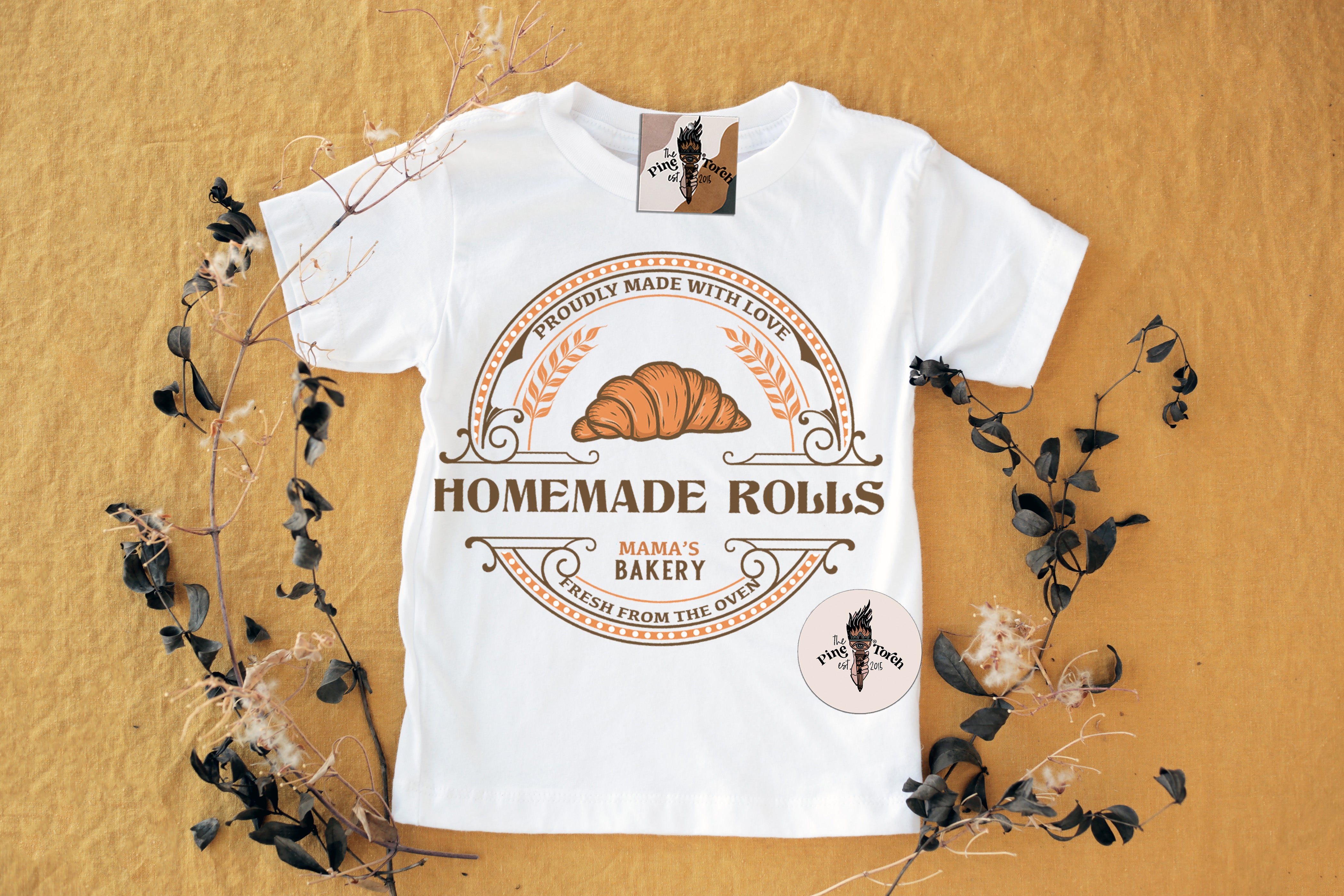 « HOMEMADE ROLLS » KID'S TEE