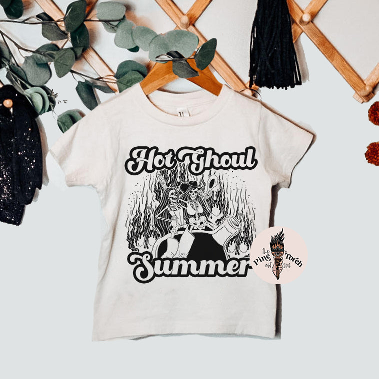« HOT GHOUL SUMMER » KIDS TEE