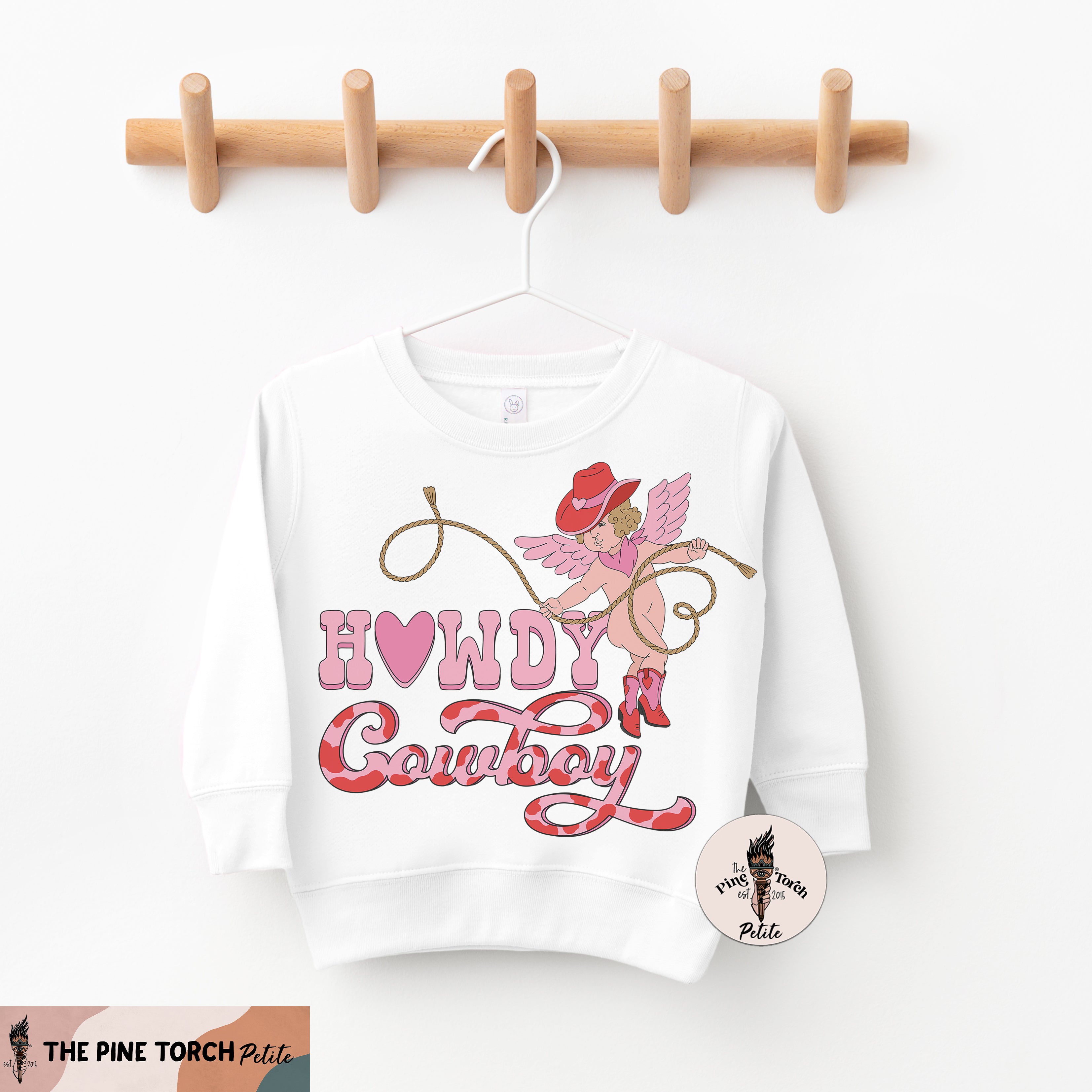 « HOWDY COWBOY » KID'S PULLOVER