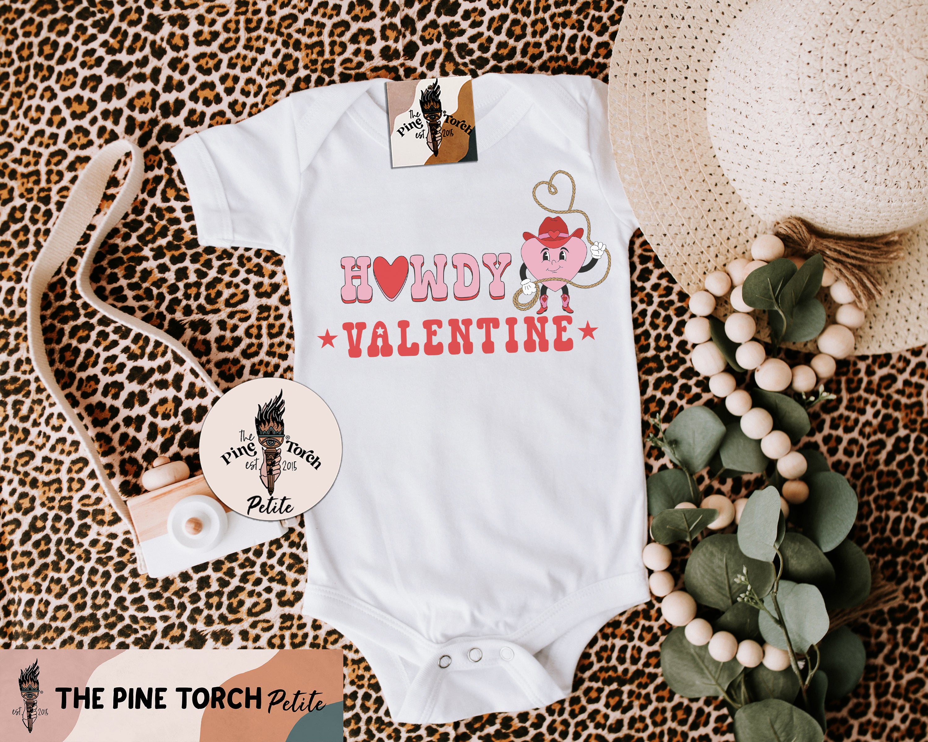 « HOWDY VALENTINE » BODYSUIT