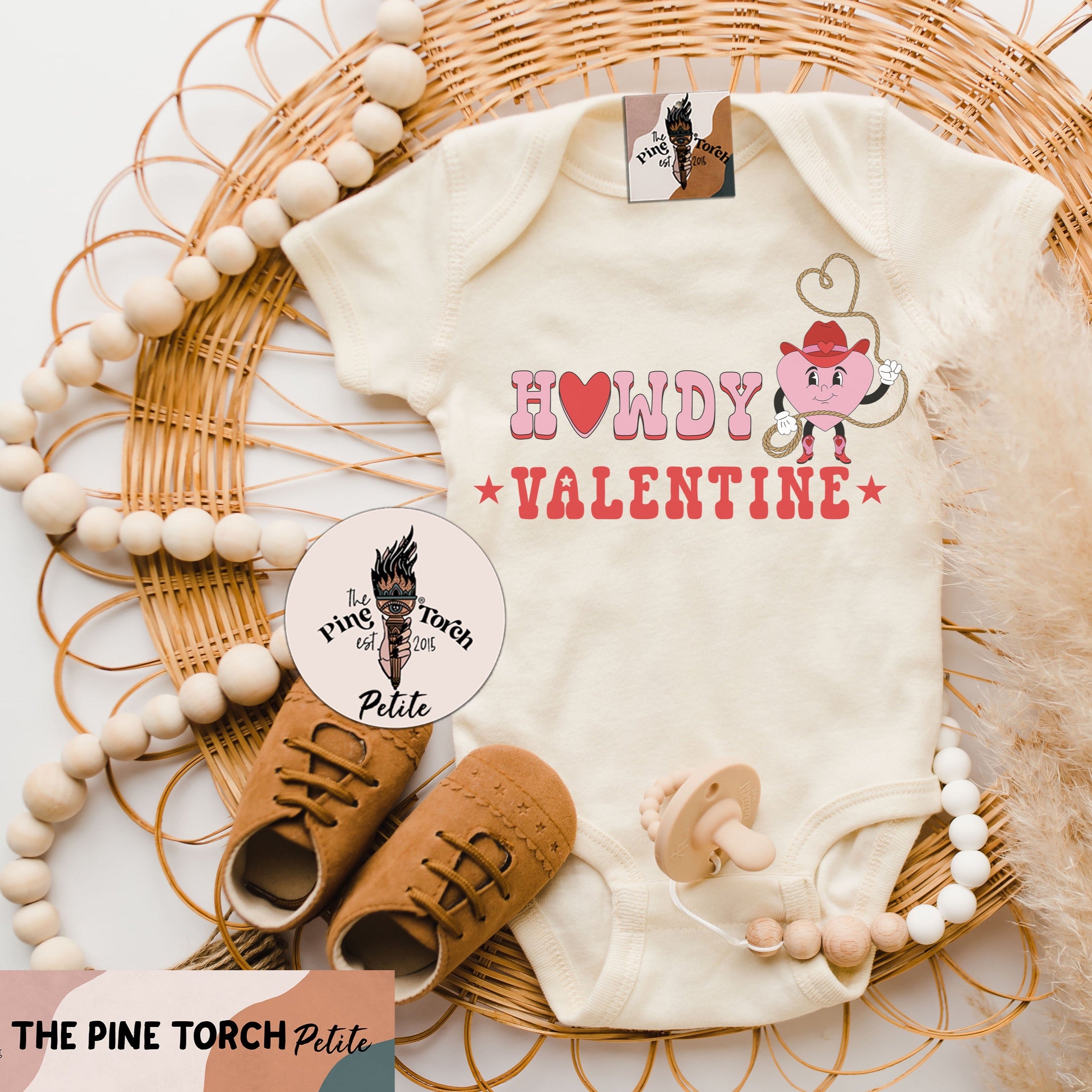 « HOWDY VALENTINE » BODYSUIT