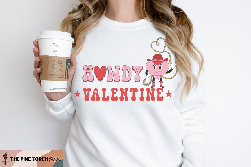 « HOWDY VALENTINE » KID'S TEE