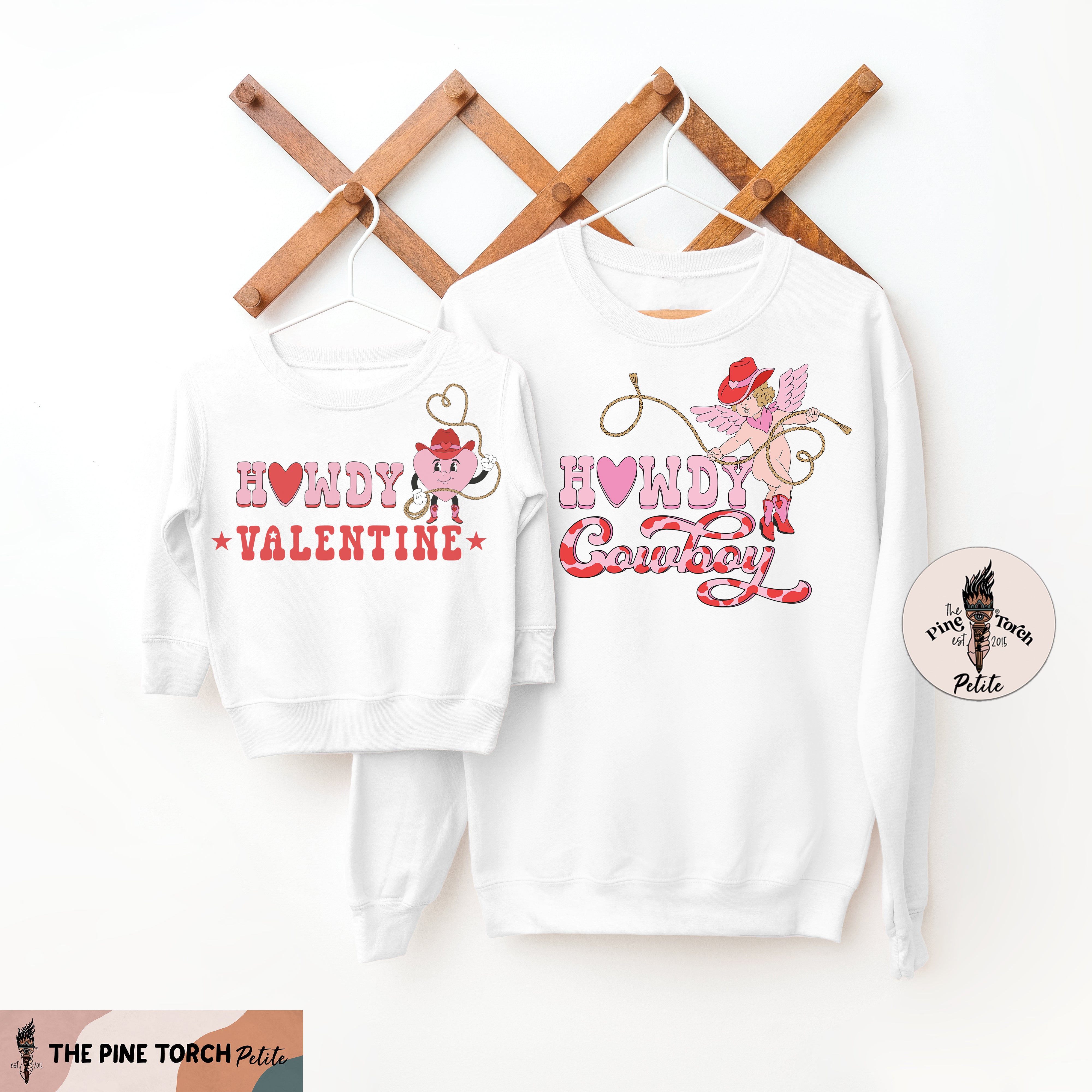 « HOWDY VALENTINE » KID'S TEE