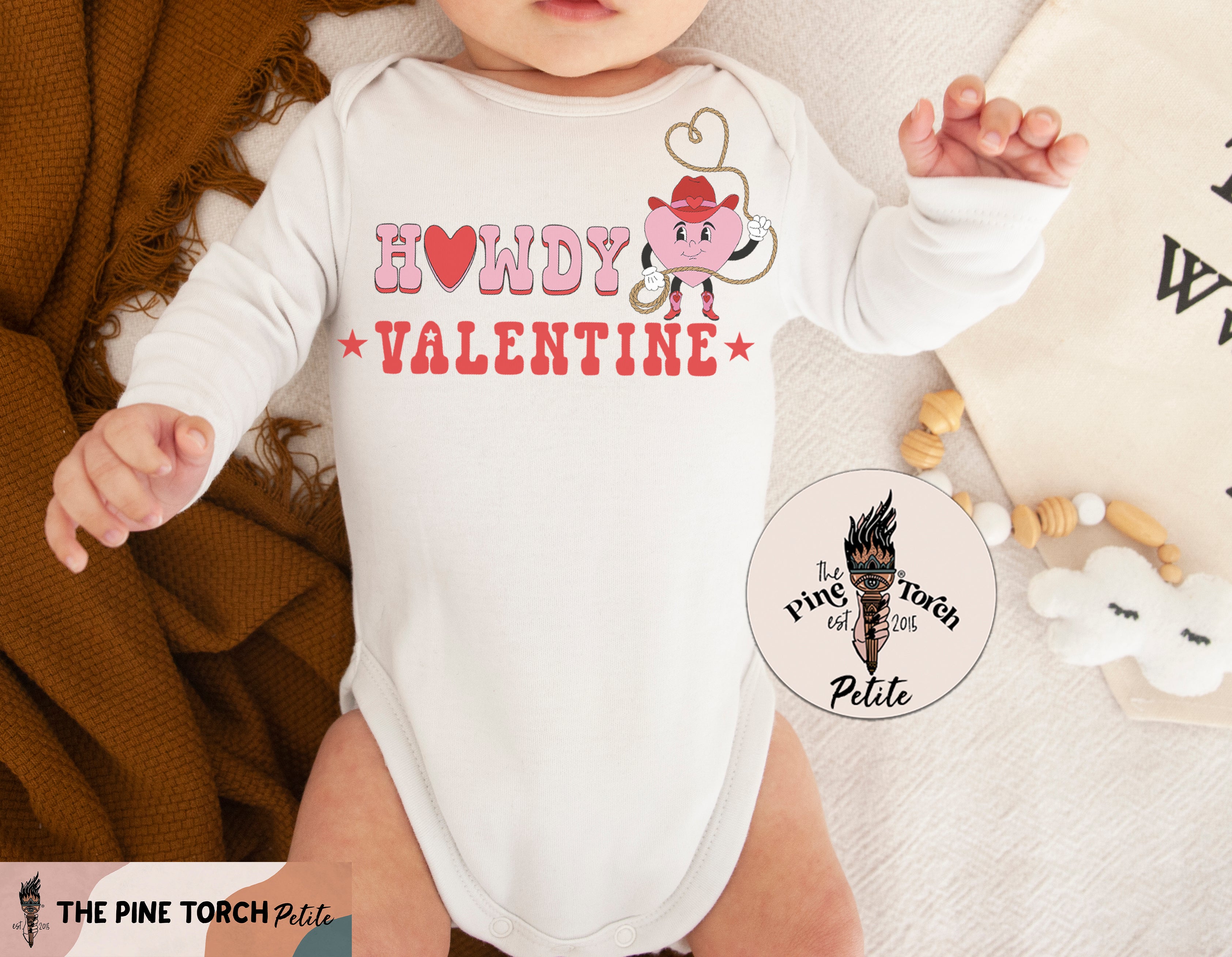 « HOWDY VALENTINE » BODYSUIT