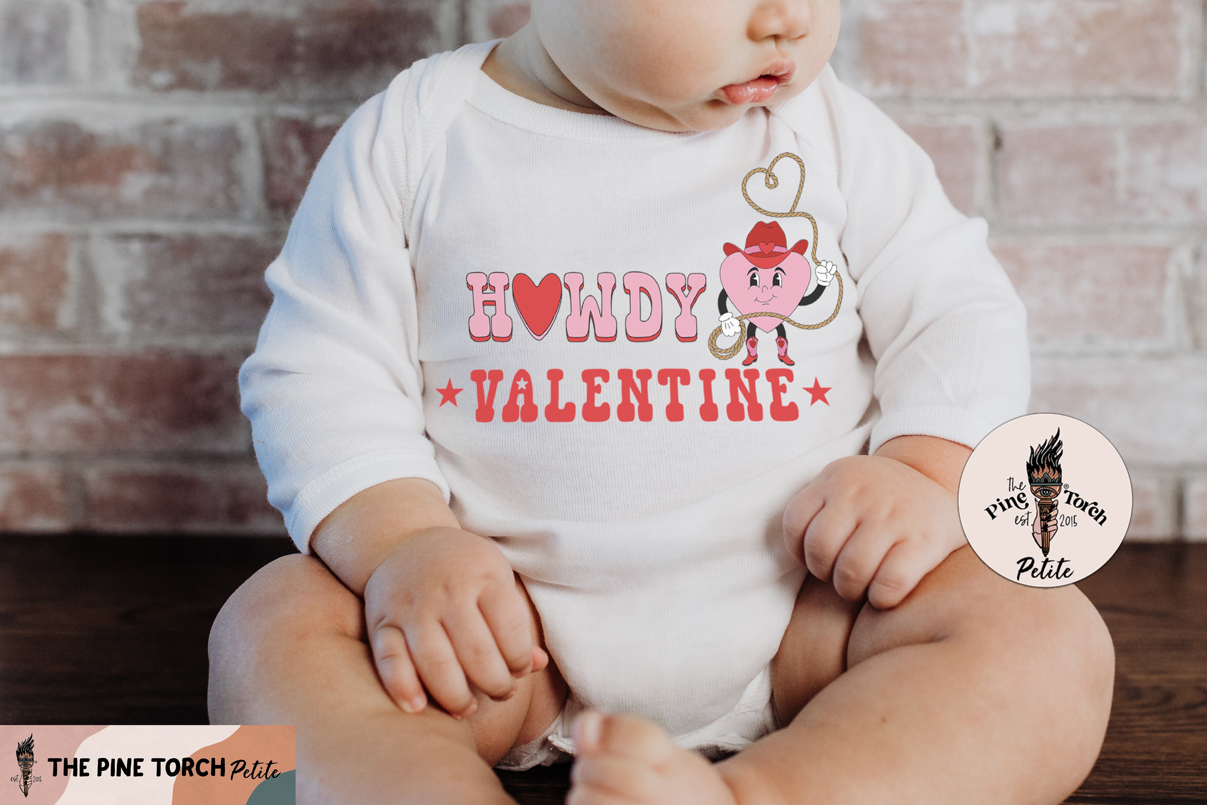 « HOWDY VALENTINE » BODYSUIT