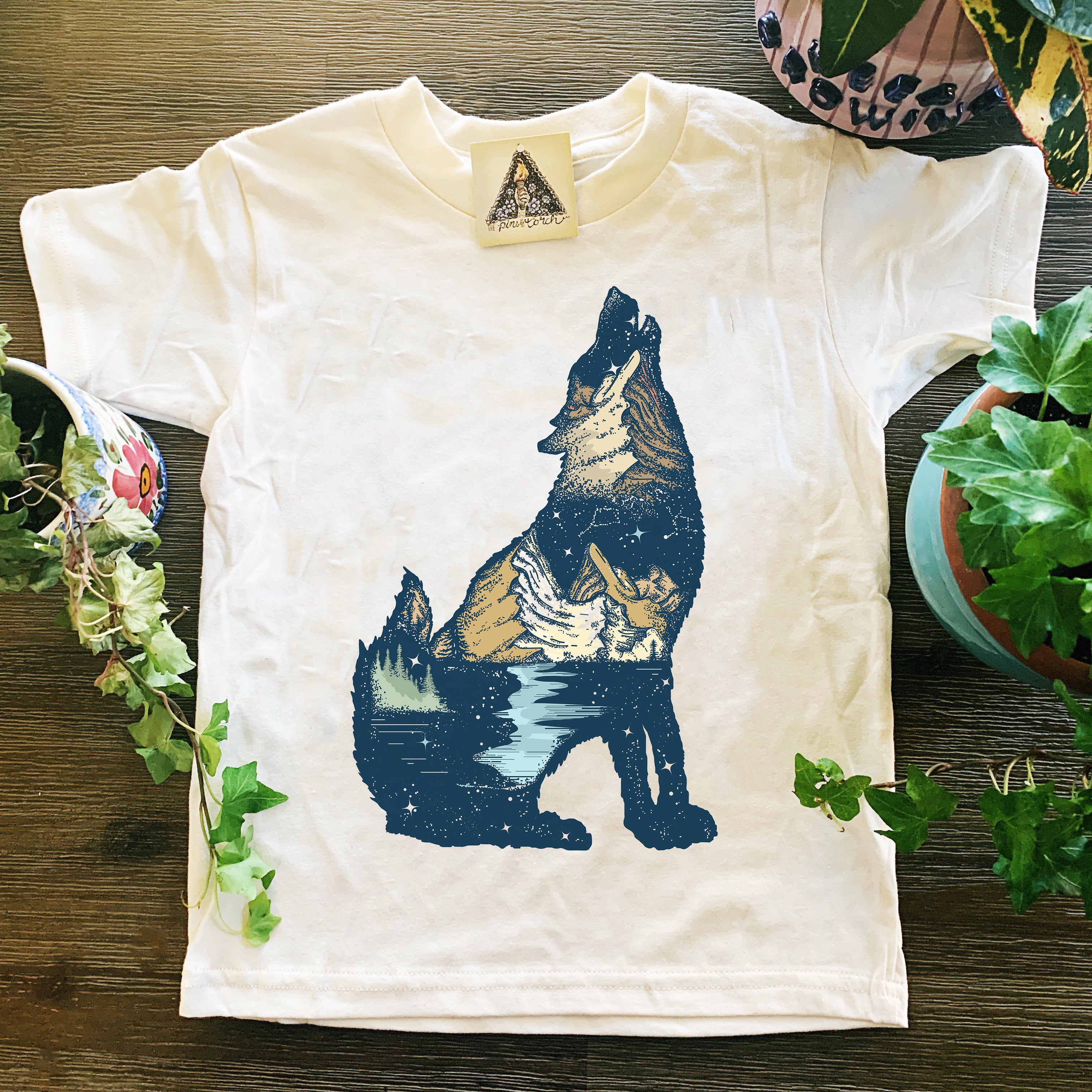 « HOWLING WOLF » KID'S TEE