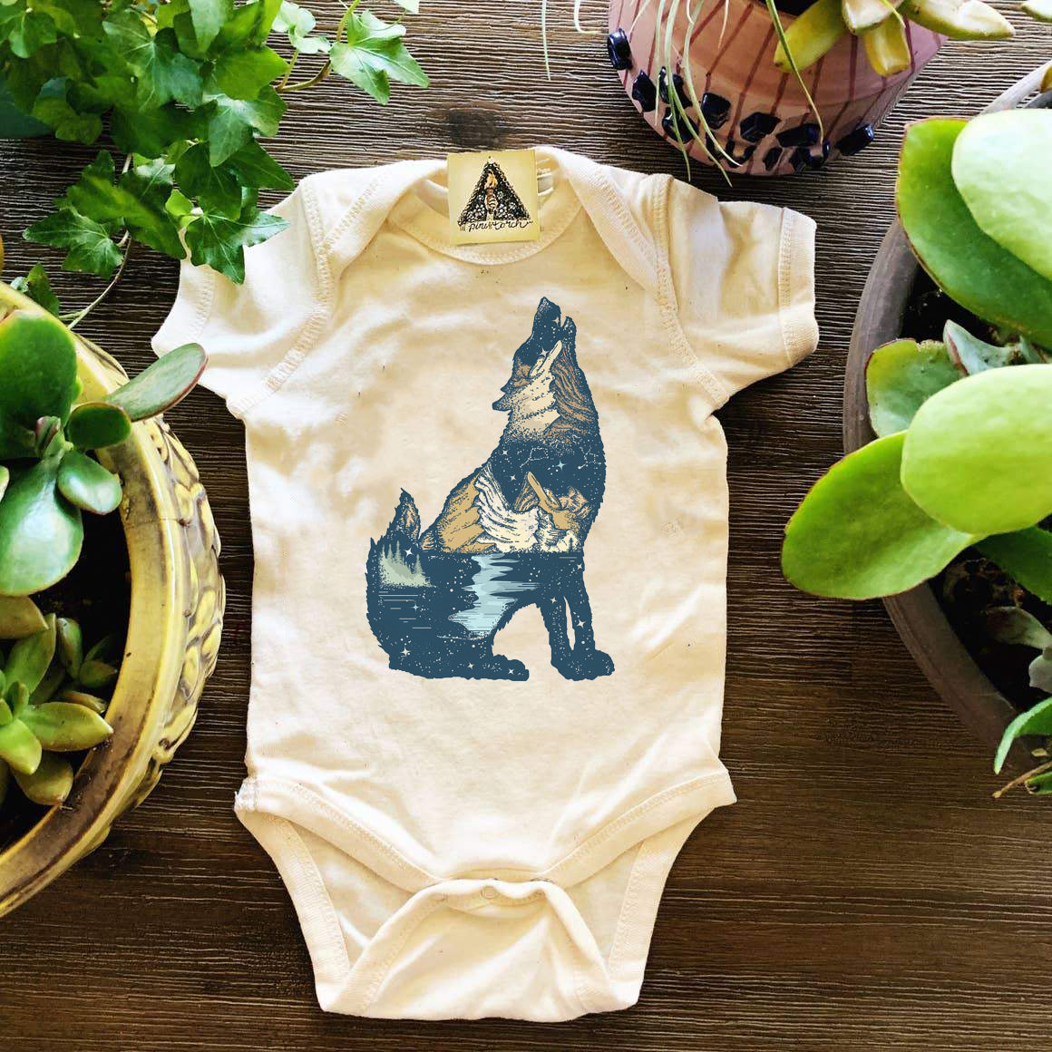 « HOWLING WOLF » BODYSUIT
