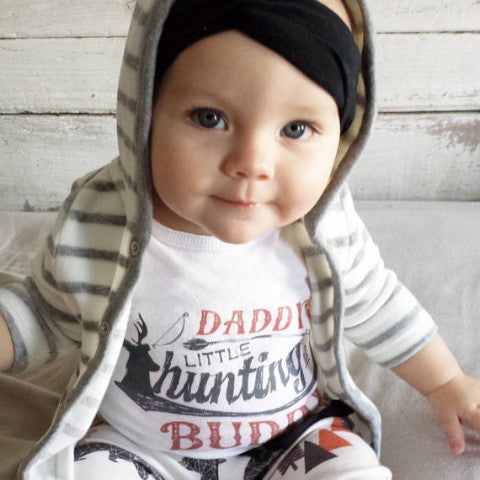 « DADDY'S LITTLE HUNTING BUDDY » BODYSUIT