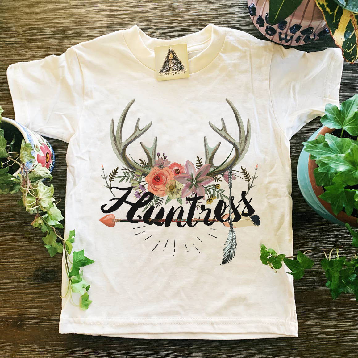 « HUNTRESS » KID'S TEE