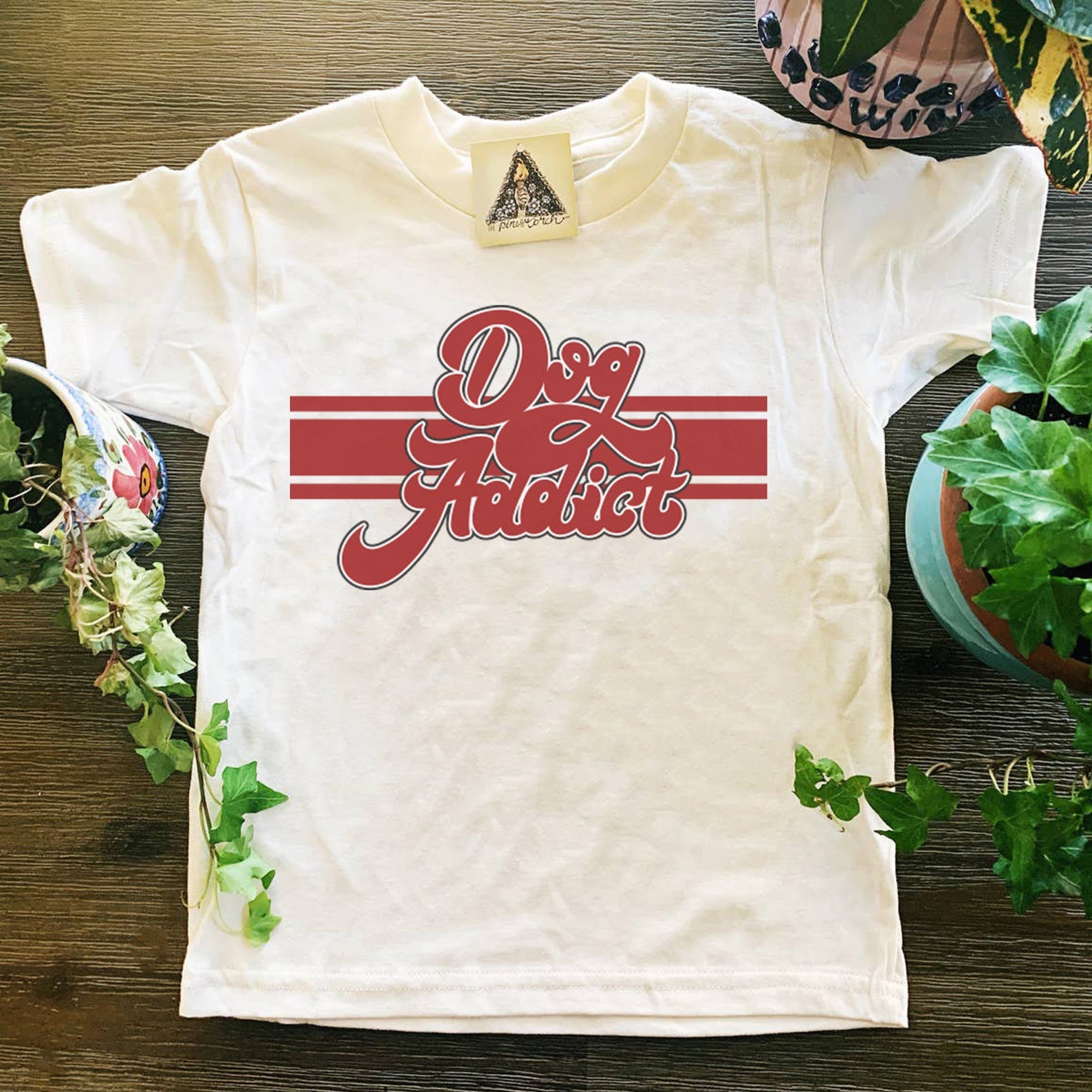 « DOG ADDICT » KID'S TEE