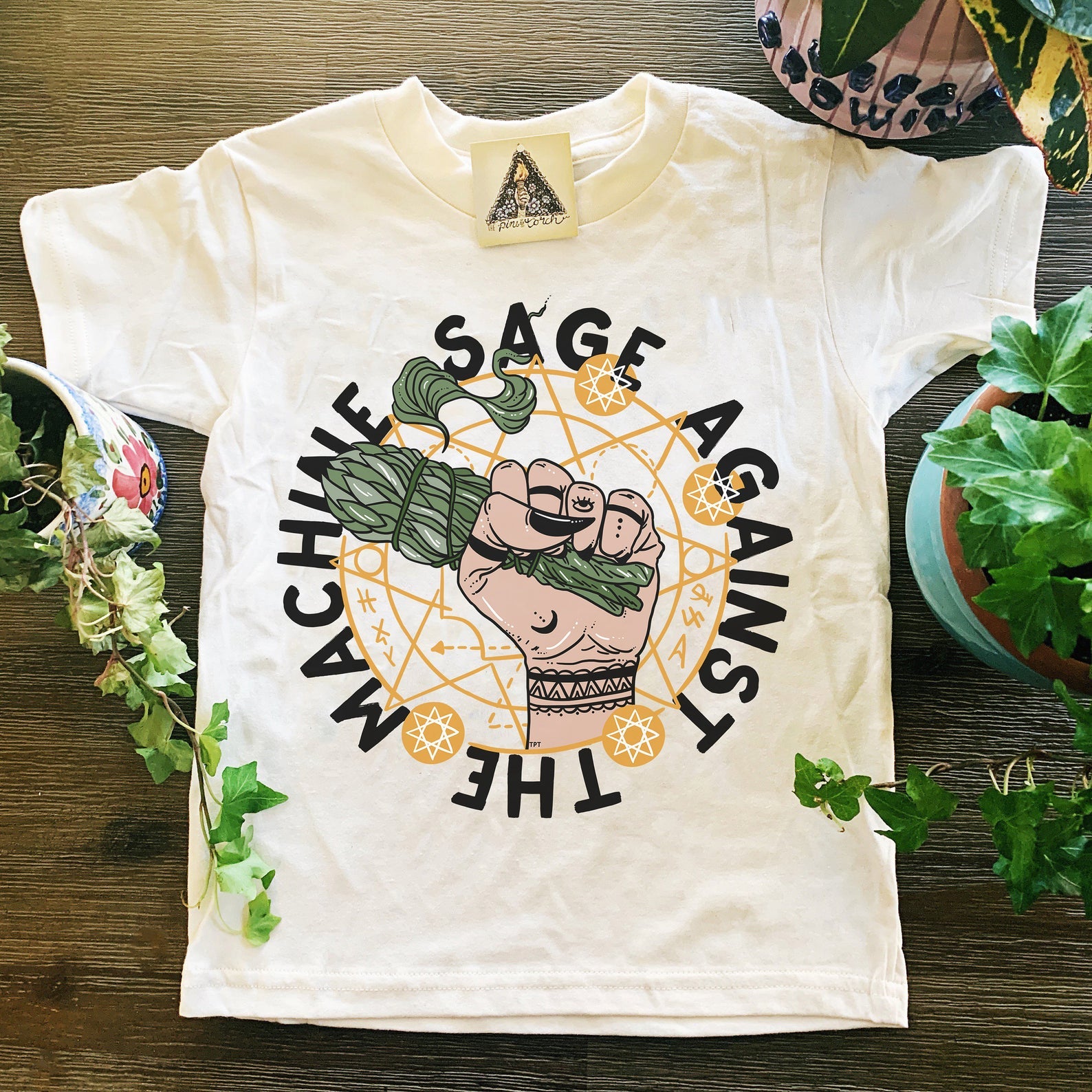 « SAGE AGAINST THE MACHINE » KID'S TEE