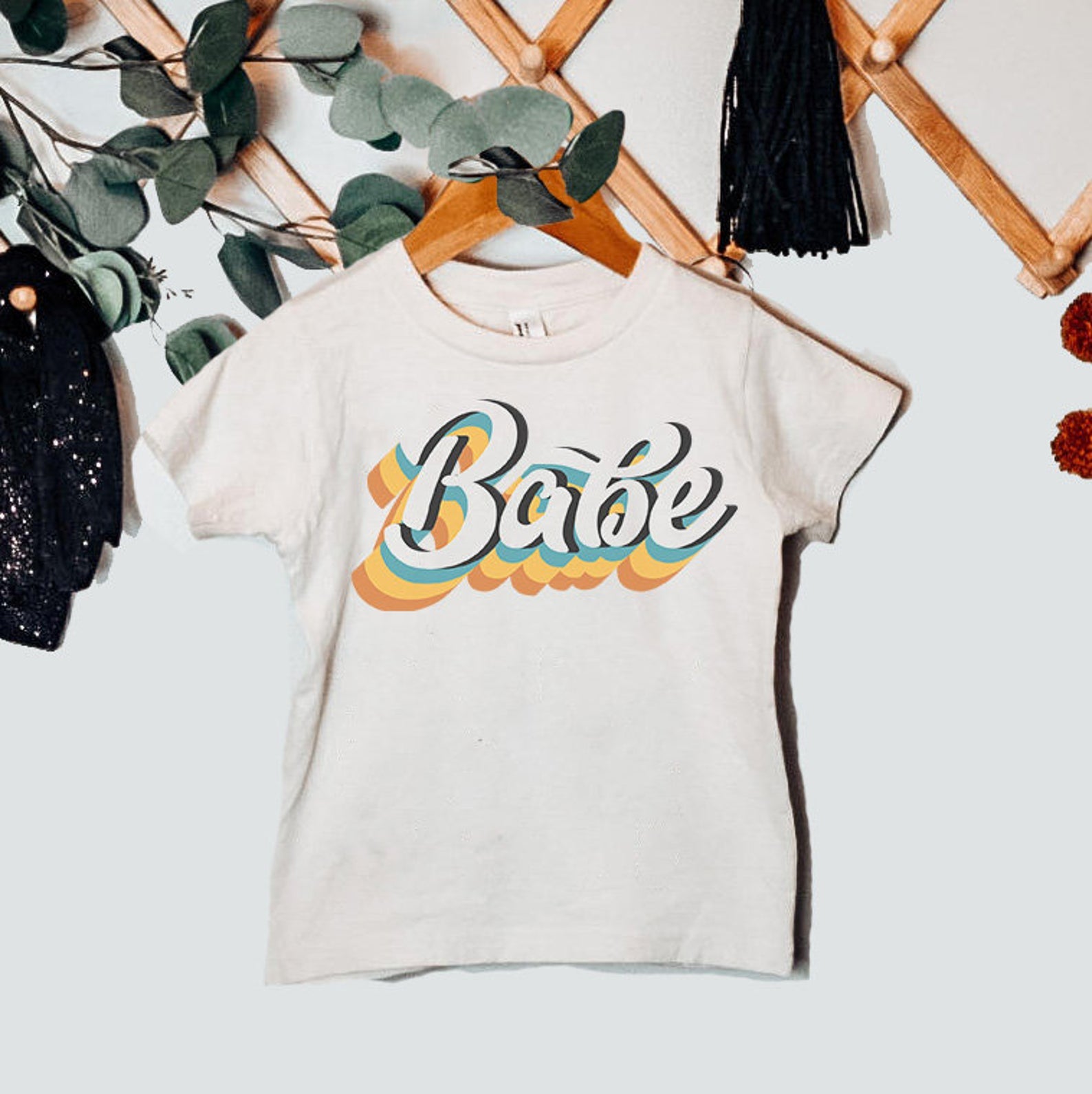 « RETRO MAMA + RETRO BABE » MOMMY & ME // Unisex Tee + Bodysuit