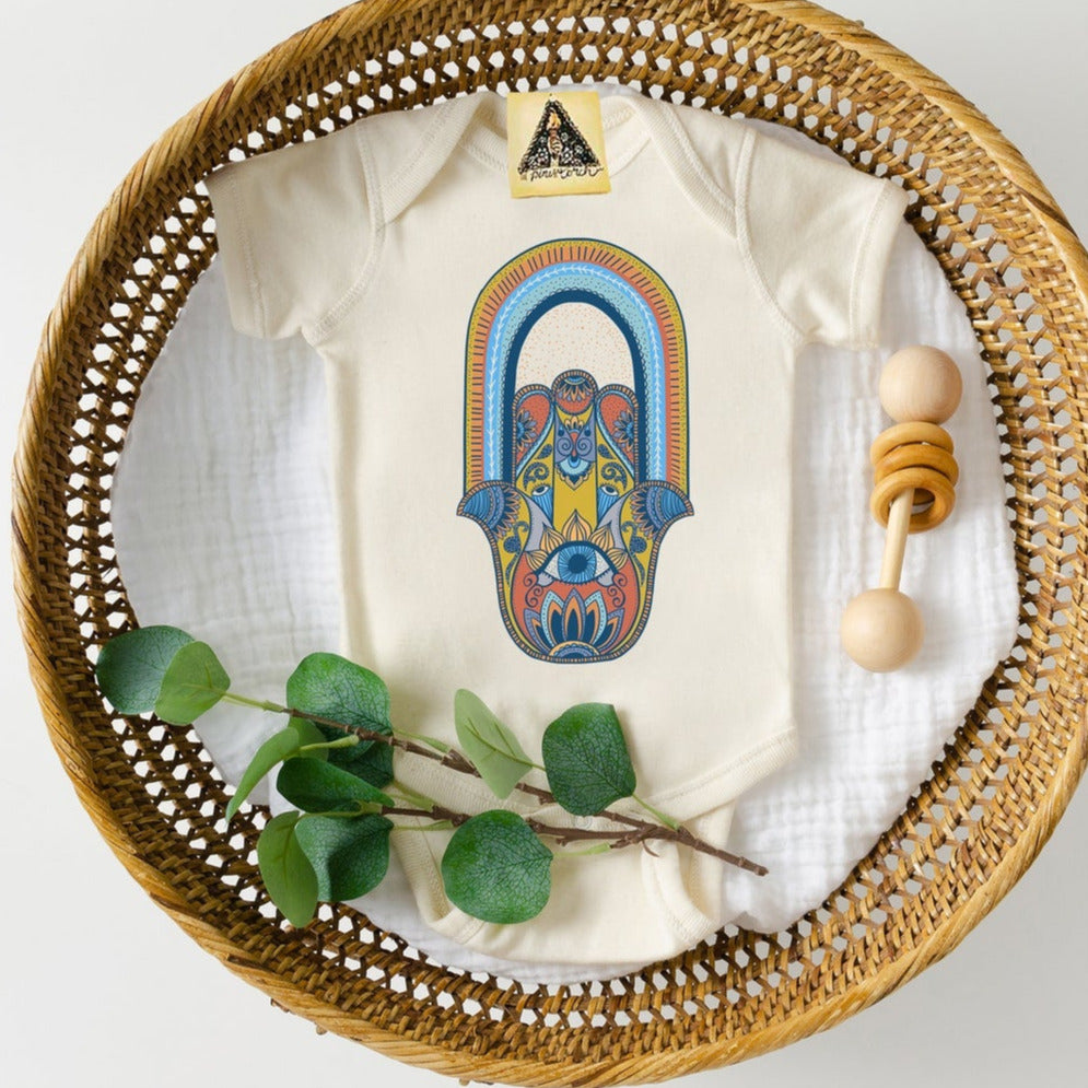 « RETRO HAMSA » BODYSUIT