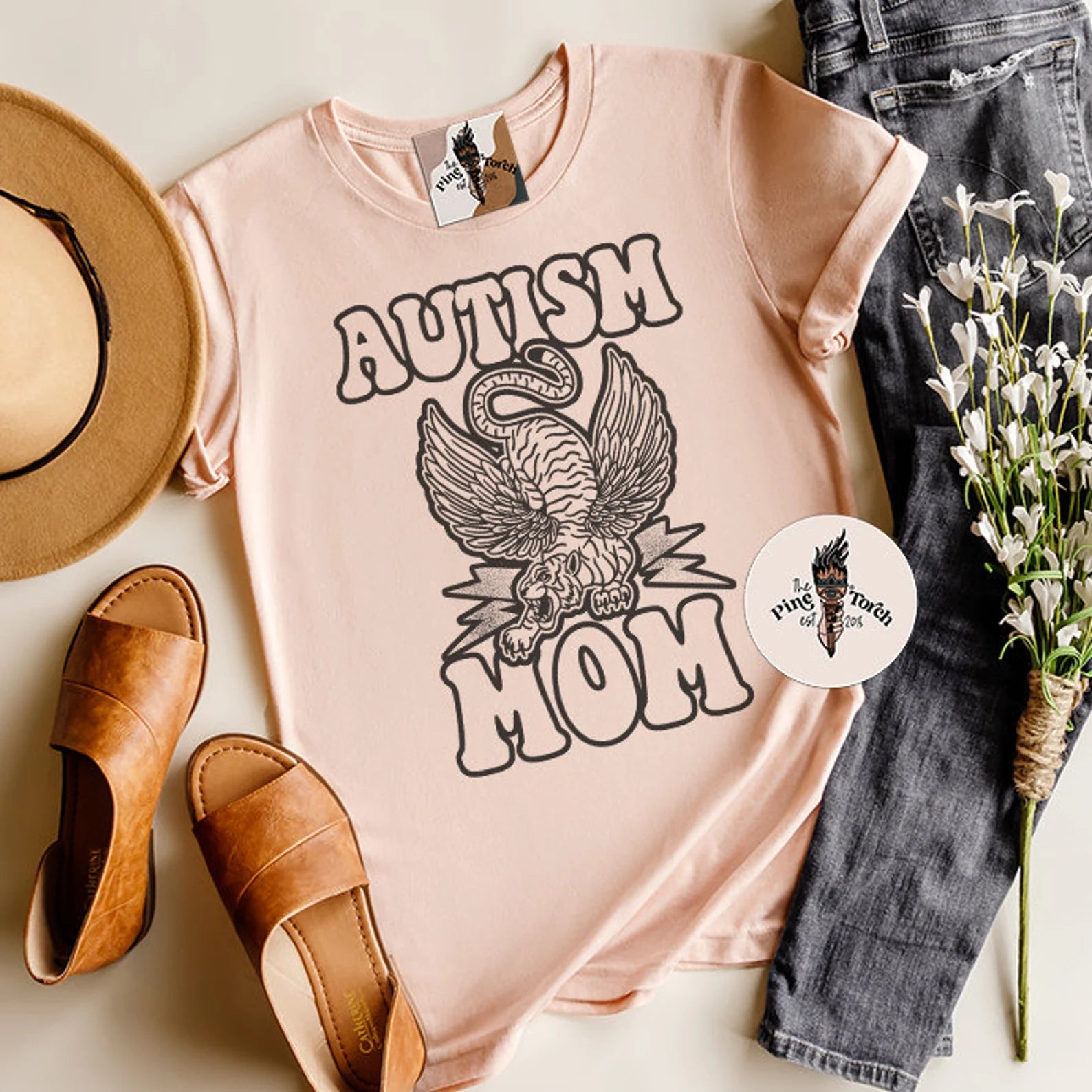 AUTISM MOM TIGER // UNISEX TEE