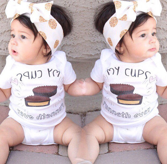 « MY CUPS RUNNETH OVER » BODYSUIT
