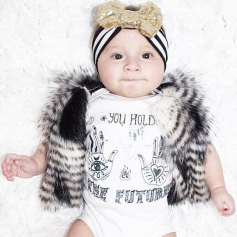 « YOU HOLD THE FUTURE » BODYSUIT