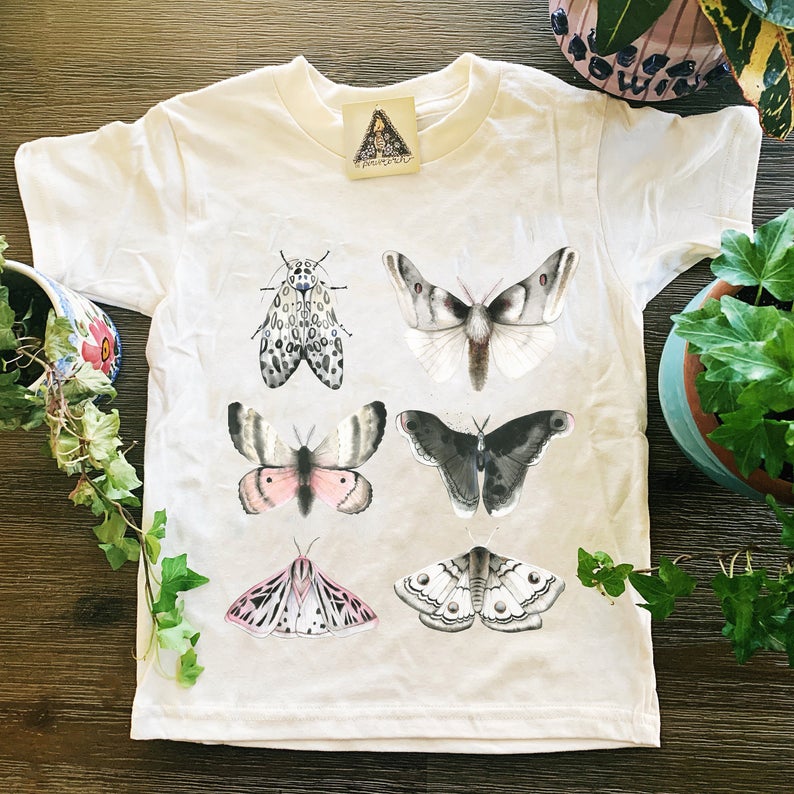 « MOTHS » KID'S TEE