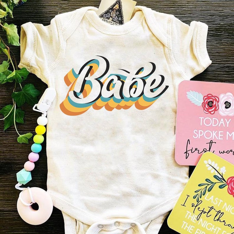 « RETRO BABE » BODYSUIT
