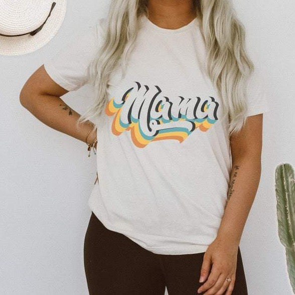 « RETRO MAMA » UNISEX TEE