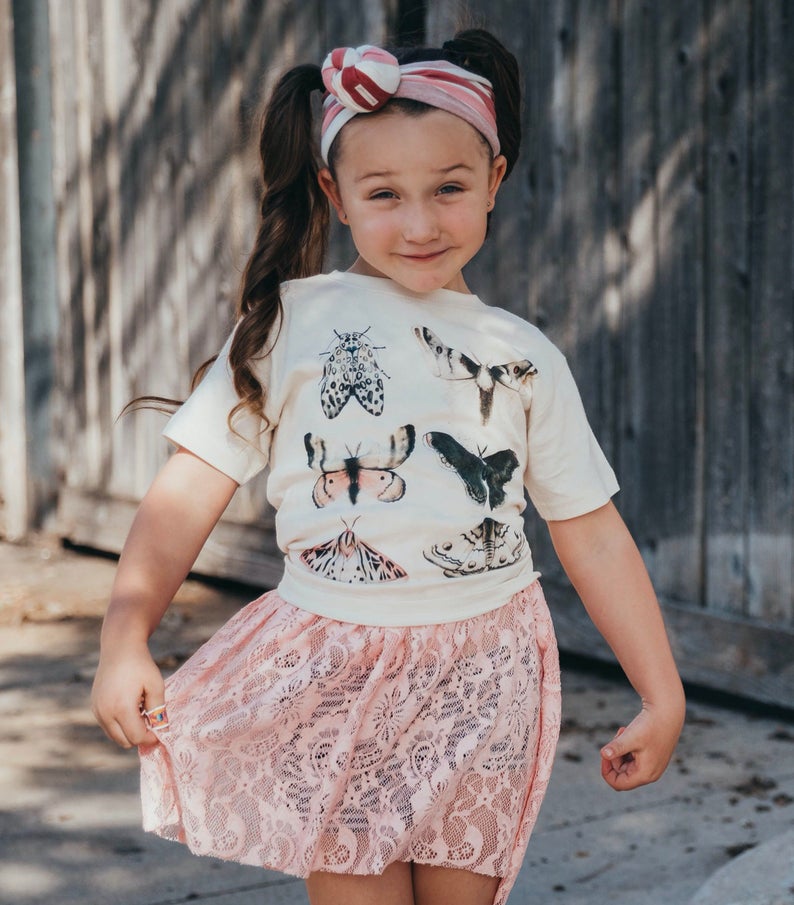 « MOTHS » KID'S TEE
