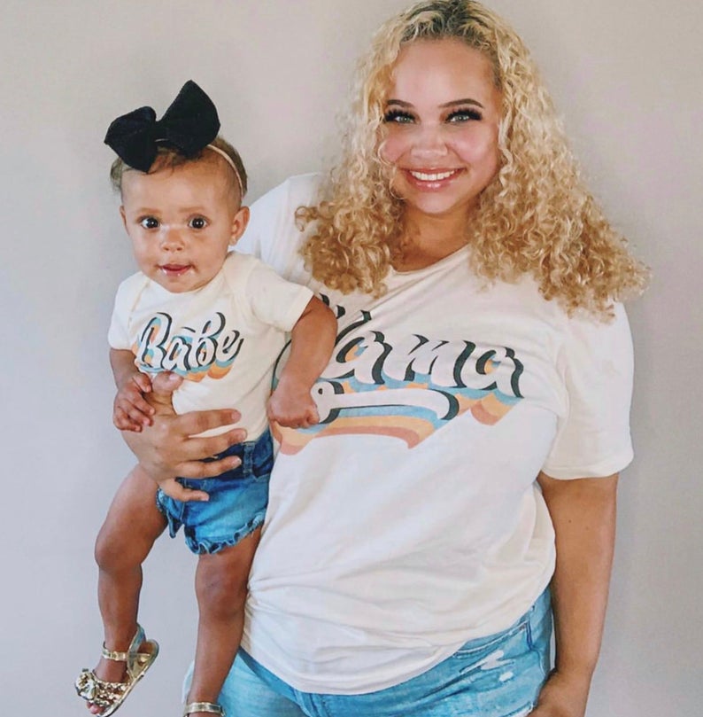« RETRO BABE » KID'S TEE