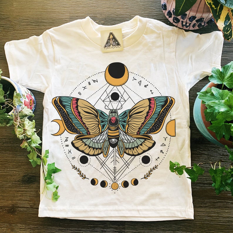 « DEATH MOTH » KID'S TEE