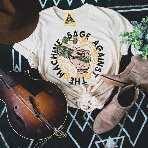 « SAGE AGAINST THE MACHINE » UNISEX TEE