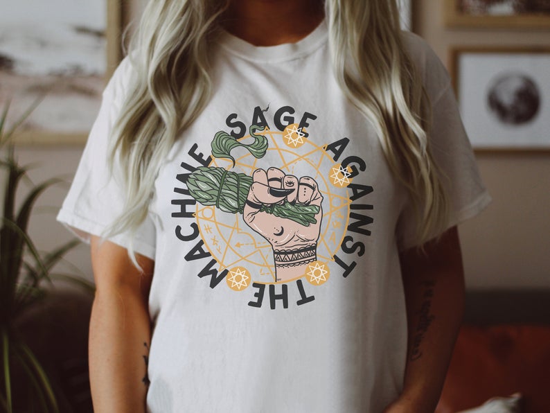 « SAGE AGAINST THE MACHINE » UNISEX TEE