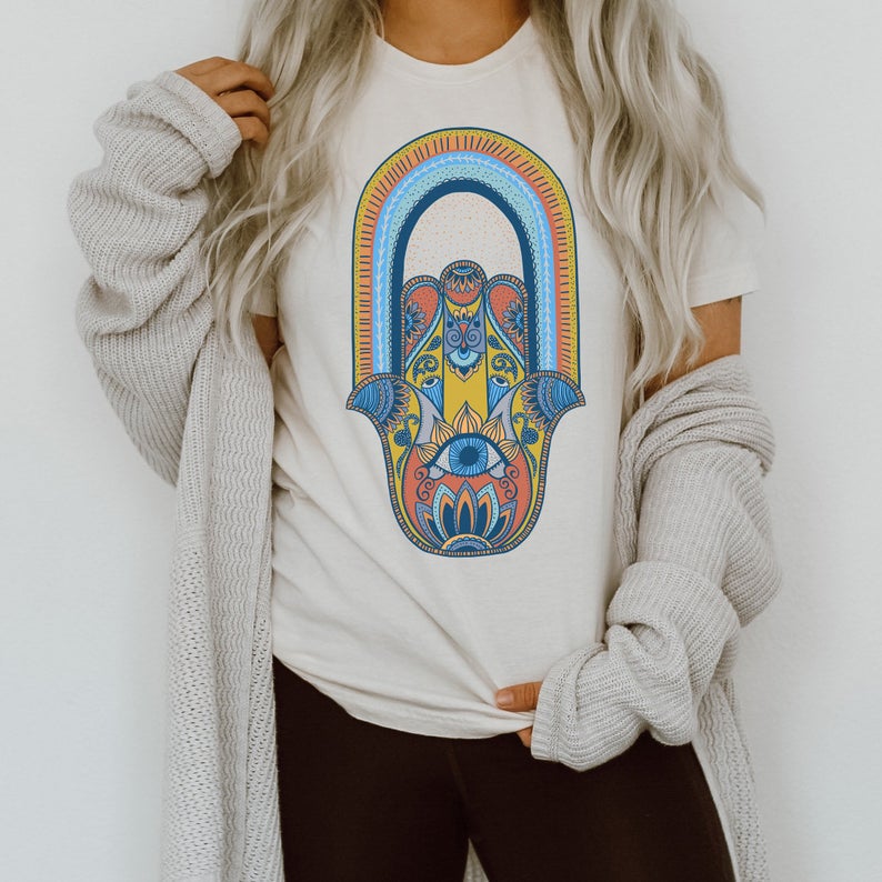 « RETRO HAMSA » UNISEX TEE