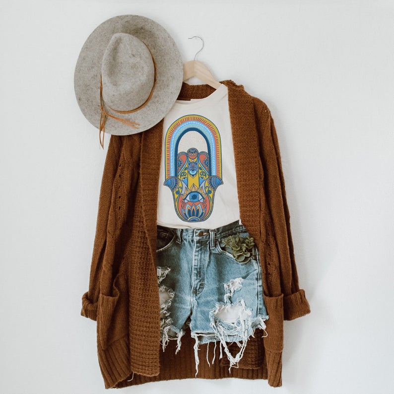 « RETRO HAMSA » UNISEX TEE