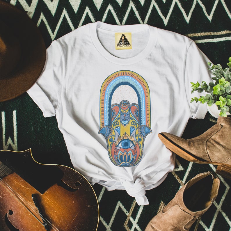 « RETRO HAMSA » UNISEX TEE