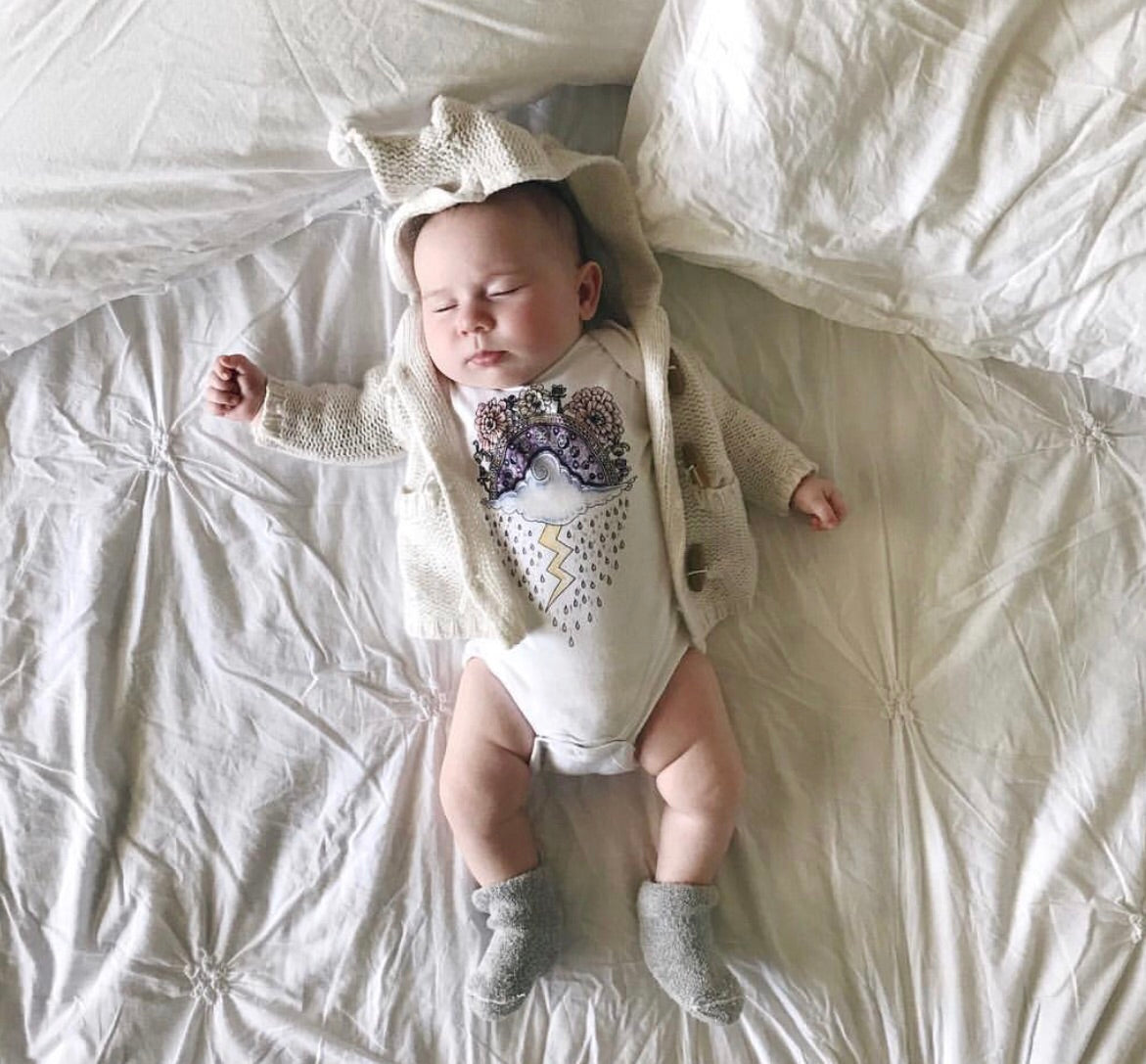 « RAIN CLOUD » BODYSUIT