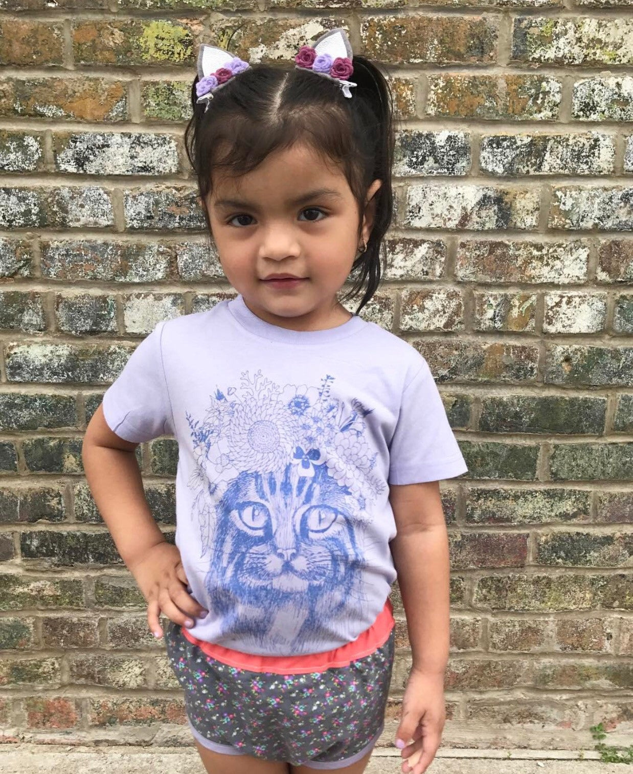 « BOHO CAT » KID'S TEE
