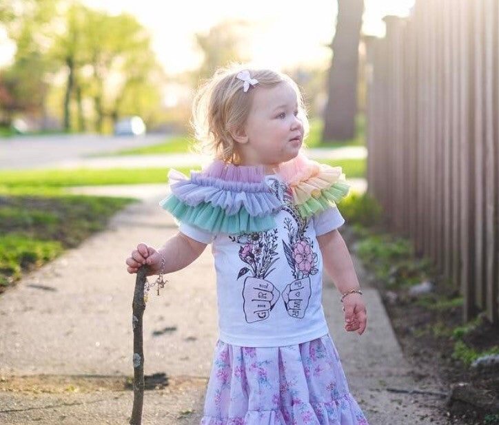 « GIRL POWER » KID'S TEE