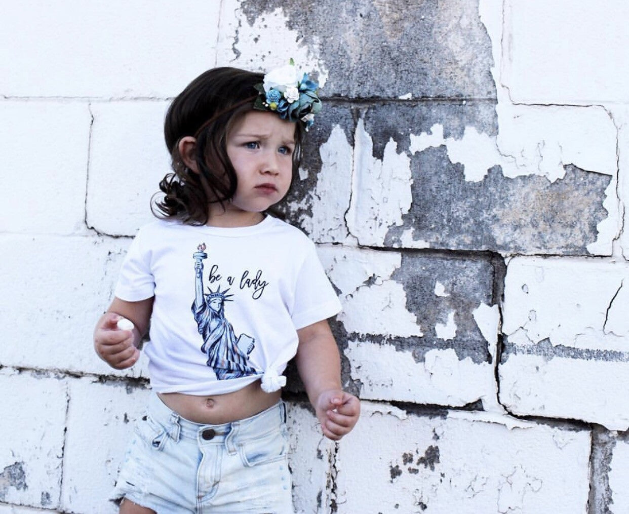 « BE A LADY » KID'S TEE