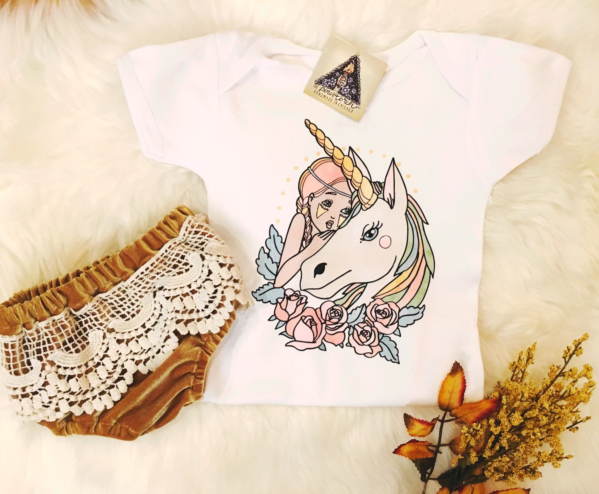 « UNICORN GIRL » BODYSUIT