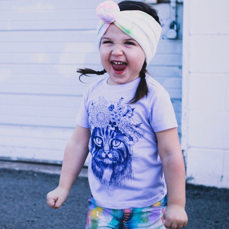 « BOHO CAT » KID'S TEE