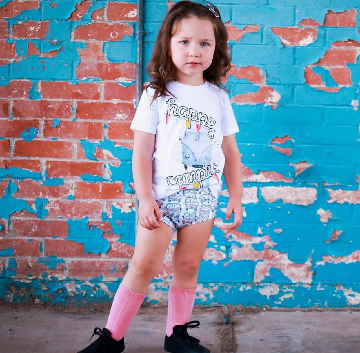« HAPPY CAMPER » KID'S TEE