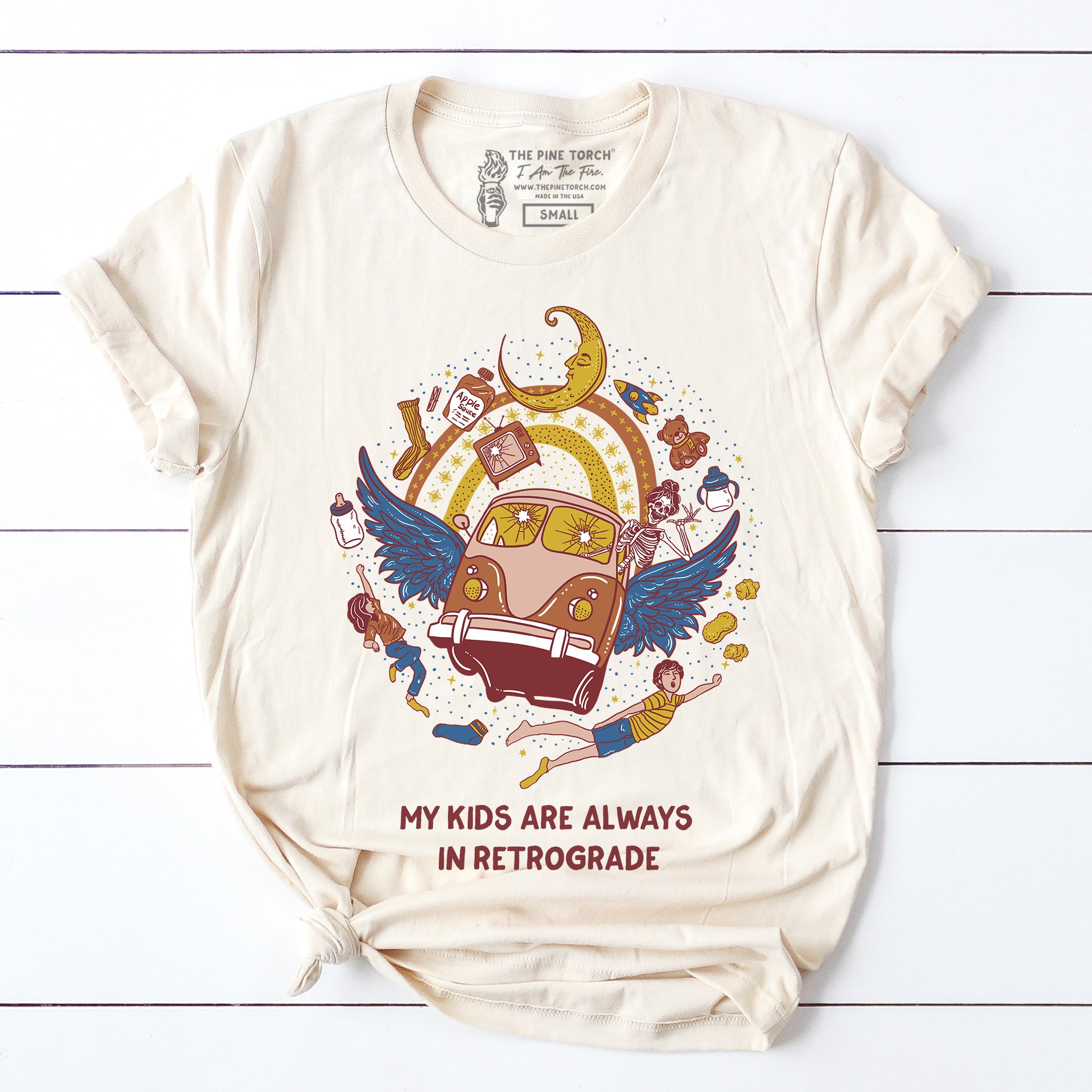 « MY KIDS ARE ALWAYS IN RETROGRADE » UNISEX TEE